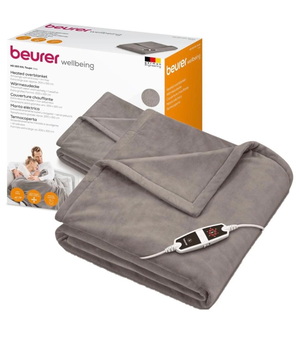 Beurer HD 150 XXL Elektrische Wärmedecke – Extra Groß & Ultra Weich